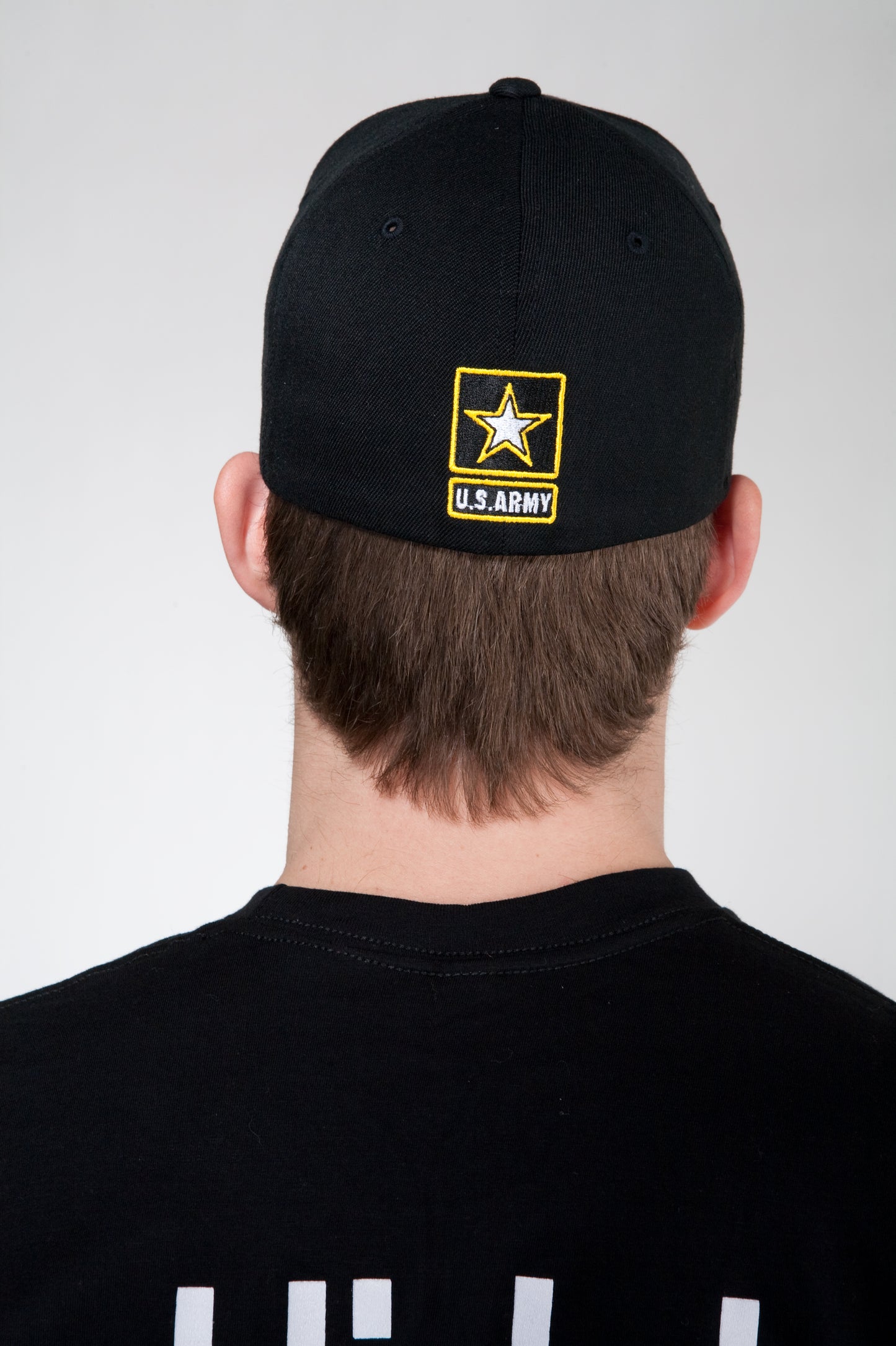 Vet Tix Cap - Black - Army (on back)