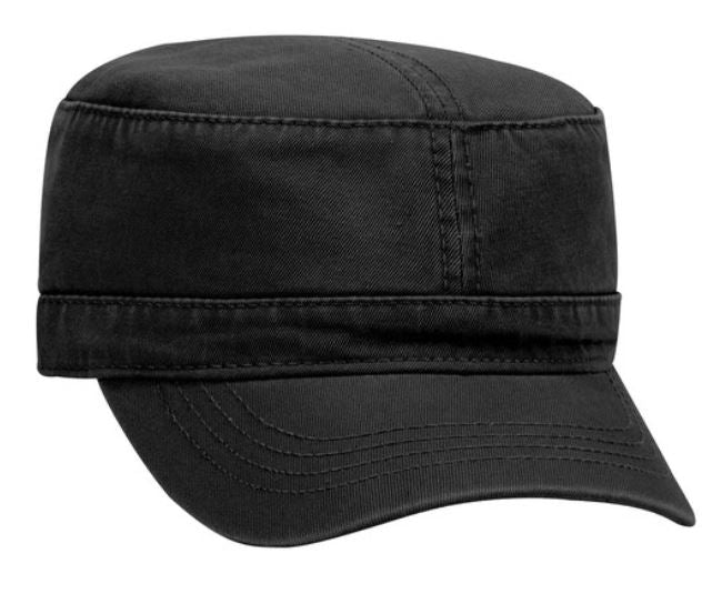 Vet Tix Military Cap - BLACK with Embroidered Logo