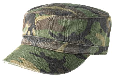Vet Tix Military Cap - CAMO with Embroidered Logo
