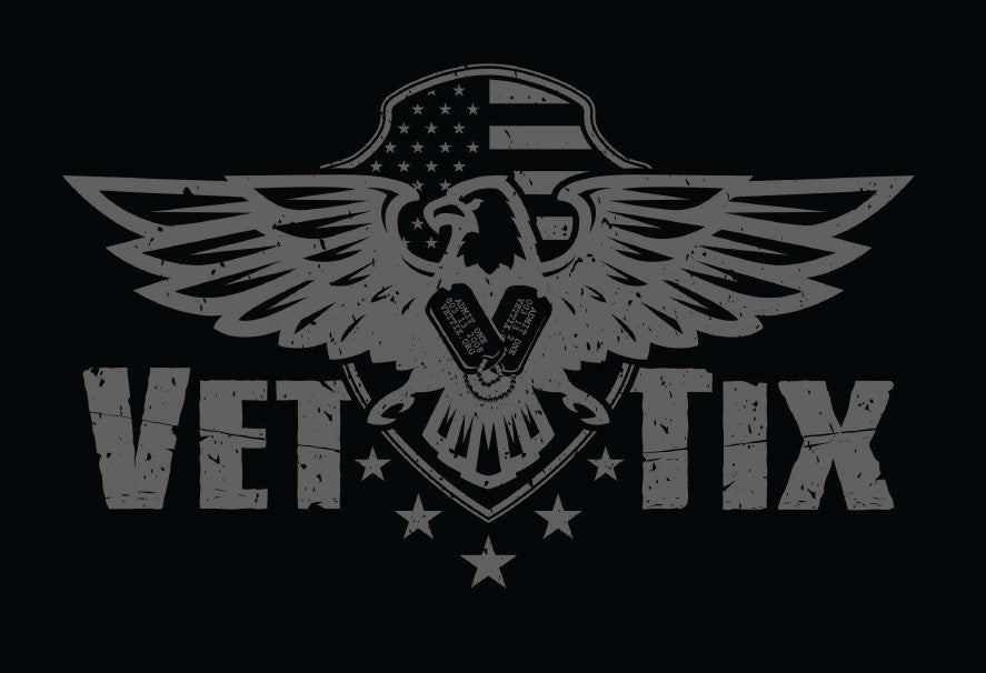 EAGLE - Vet Tix Short Sleeve T-Shirt - BLACK