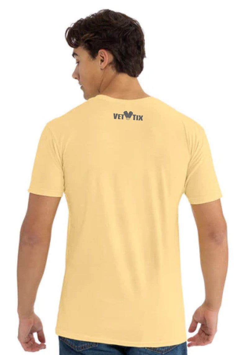 EAGLE - Vet Tix Short Sleeve T-Shirt - BANANA CREAM