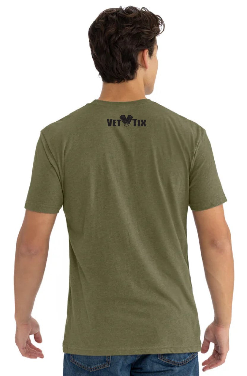EAGLE - Vet Tix Short Sleeve T-Shirt - MILITARY GREEN