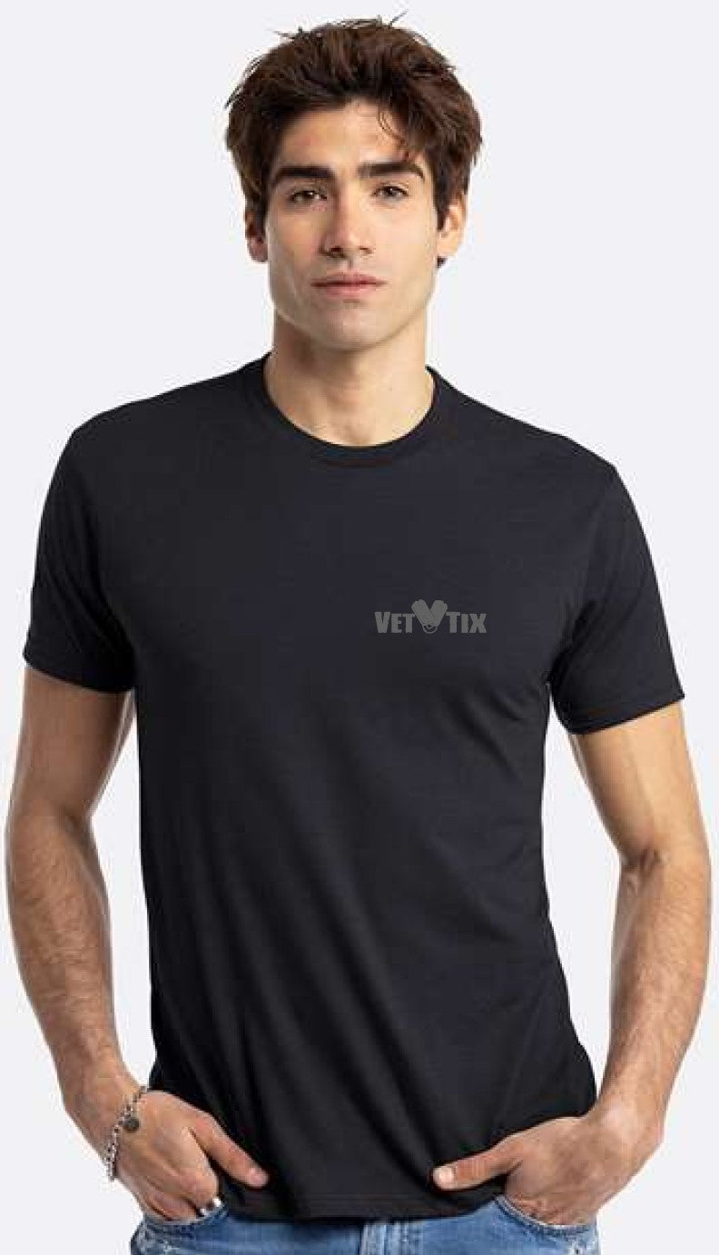 OLD GLORY - Vet Tix Short Sleeve T-Shirt - BLACK
