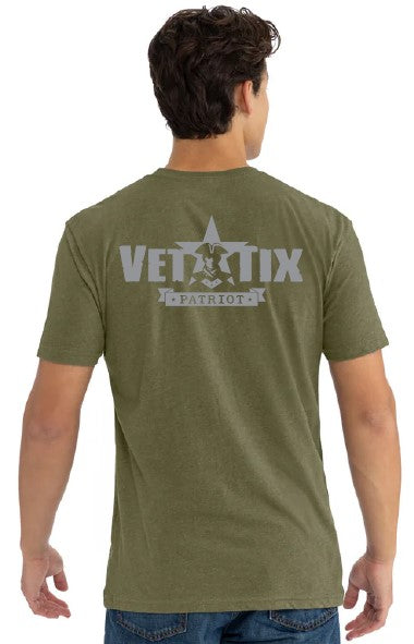 PATRIOT - Vet Tix Short Sleeve T-Shirt - MILITARY GREEN