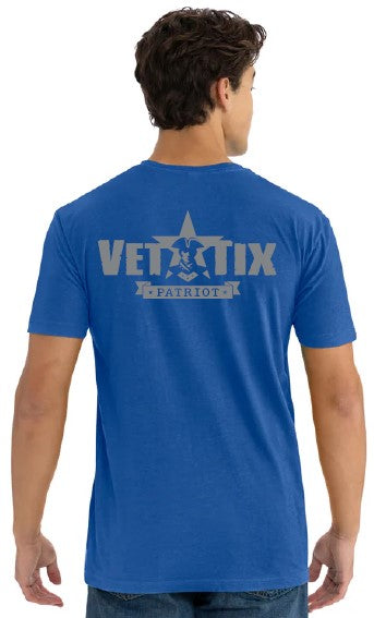 PATRIOT - Vet Tix Short Sleeve T-Shirt - ROYAL BLUE