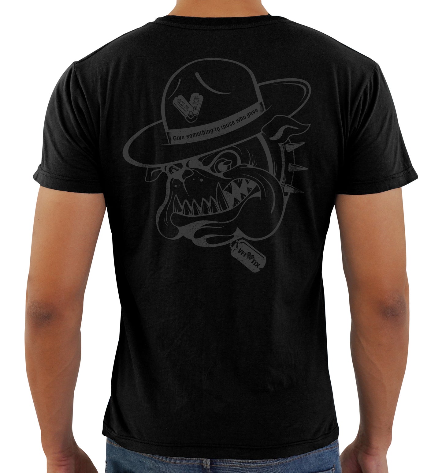 TAGS the DOG - BLACK Vet Tix Short Sleeve T-Shirt