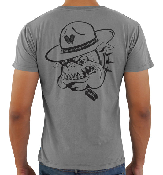 TAGS the DOG - HEATHER HEAVY METAL Vet Tix Short Sleeve T-Shirt