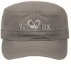 Vet Tix GREY Military Cap - Embroidered Logo
